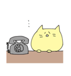 まったりした顔のネコ（個別スタンプ：12）