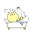 まったりした顔のネコ（個別スタンプ：24）