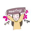 Mook Mik jung（個別スタンプ：7）