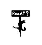 Shadow dogs ＆ cats v.1（個別スタンプ：1）