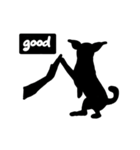 Shadow dogs ＆ cats v.1（個別スタンプ：2）