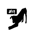 Shadow dogs ＆ cats v.1（個別スタンプ：7）