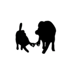 Shadow dogs ＆ cats v.1（個別スタンプ：24）