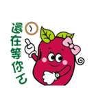 Red sister ＆ Bean brother（個別スタンプ：6）