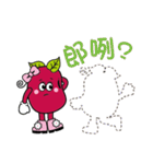 Red sister ＆ Bean brother（個別スタンプ：10）