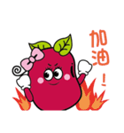 Red sister ＆ Bean brother（個別スタンプ：23）