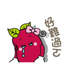 Red sister ＆ Bean brother（個別スタンプ：28）