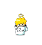 神の使いの天使ちゃん（個別スタンプ：1）