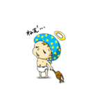 神の使いの天使ちゃん（個別スタンプ：3）