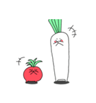 二人はお野菜（個別スタンプ：4）