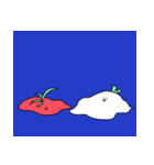 二人はお野菜（個別スタンプ：14）