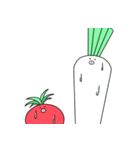 二人はお野菜（個別スタンプ：18）