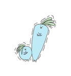二人はお野菜（個別スタンプ：28）