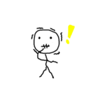 stick man hey（個別スタンプ：2）