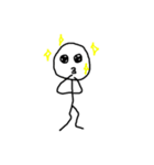 stick man hey（個別スタンプ：3）