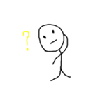 stick man hey（個別スタンプ：5）