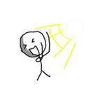 stick man hey（個別スタンプ：9）