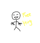 stick man hey（個別スタンプ：21）