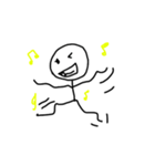 stick man hey（個別スタンプ：22）