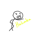 stick man hey（個別スタンプ：25）