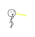 stick man hey（個別スタンプ：26）