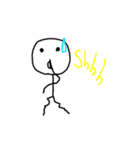 stick man hey（個別スタンプ：29）