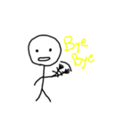 stick man hey（個別スタンプ：32）