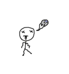 stick man hey（個別スタンプ：39）