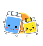 愛ちゃん幸ちゃん おふとんスタンプ（個別スタンプ：36）