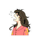 オタクとイケメン（個別スタンプ：7）