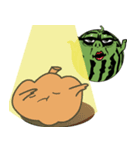 Pumpkin and Watermelon（個別スタンプ：14）