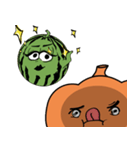 Pumpkin and Watermelon（個別スタンプ：16）