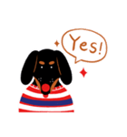 Red Nose Dog（個別スタンプ：5）