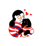 Red Nose Dog（個別スタンプ：10）