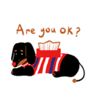 Red Nose Dog（個別スタンプ：17）