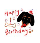 Red Nose Dog（個別スタンプ：18）