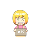 Lovely Cookie（個別スタンプ：21）