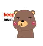 Son Brown Bear(eng)（個別スタンプ：7）