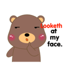 Son Brown Bear(eng)（個別スタンプ：16）