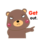 Son Brown Bear(eng)（個別スタンプ：18）