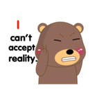 Son Brown Bear(eng)（個別スタンプ：22）