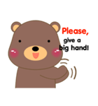 Son Brown Bear(eng)（個別スタンプ：23）