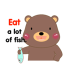 Son Brown Bear(eng)（個別スタンプ：25）