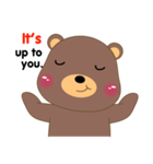 Son Brown Bear(eng)（個別スタンプ：27）