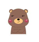 Son Brown Bear(eng)（個別スタンプ：28）