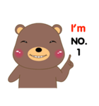 Son Brown Bear(eng)（個別スタンプ：38）