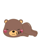 Son Brown Bear(eng)（個別スタンプ：39）