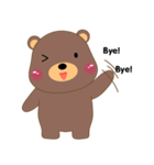 Son Brown Bear(eng)（個別スタンプ：40）