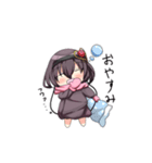 マフラーと女の子（個別スタンプ：12）