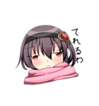 マフラーと女の子（個別スタンプ：13）